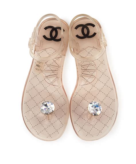 where to buy chanel sandals|chanel transparent sandals.